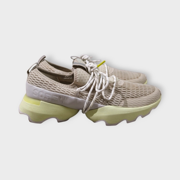 Sorel Kinetic Impact Lace Up Sneakers Dark Stone Moonstone Size Womens Size 9 - Picture 4 of 6